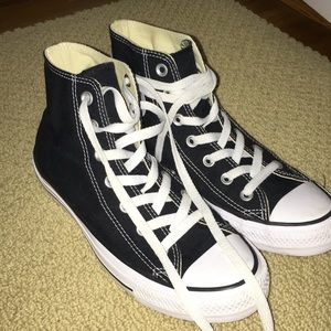 Black High Top Chuck Taylor Converse